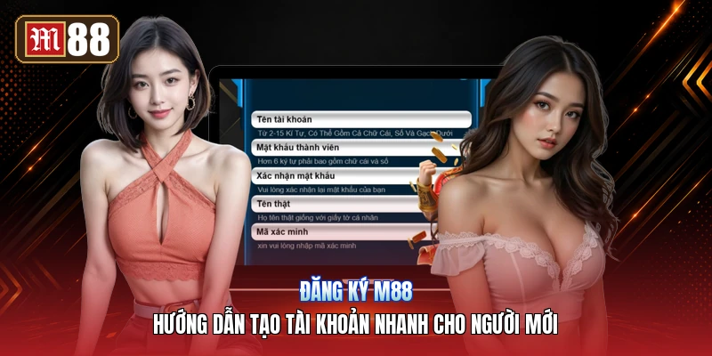 Đăng Ký M88 – Hướng Dẫn Tạo Tài Khoản Nhanh Cho Người Mới